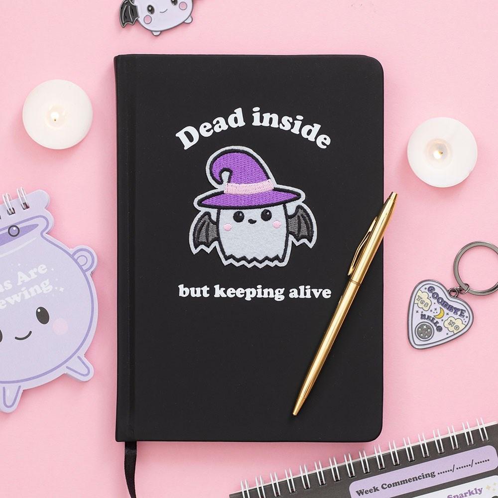 Something Different - Dead Inside A5 Guided Mindfulness Notitieboek - Zwart
